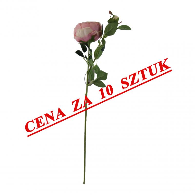 Róża sztuczna 70cm (10 sztuk)